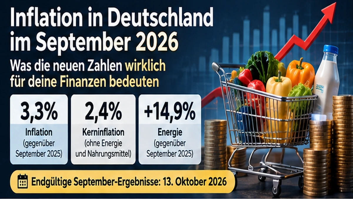 3,3 % Inflation: Warum dein persönlicher Geldverlust ganz anders aussehen kann – Finanzfaden Infografik